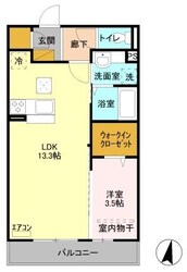 アベリアの物件間取画像